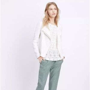 Vince | Stretch Frise Asymmetrical Jacket in XS